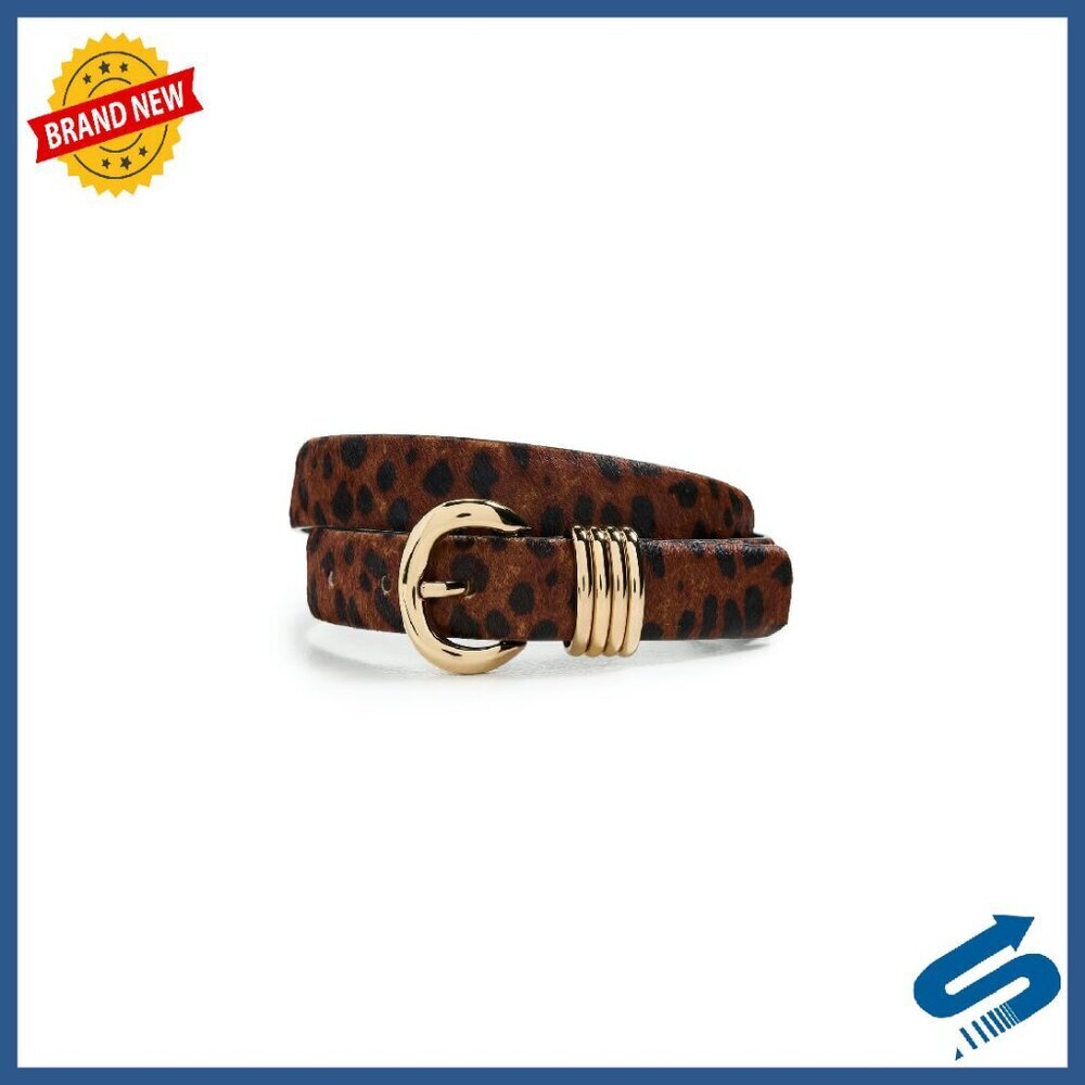Women's Leather Belt with Buckle, Adjustable Sizes XS-XXL, Dressy Casual